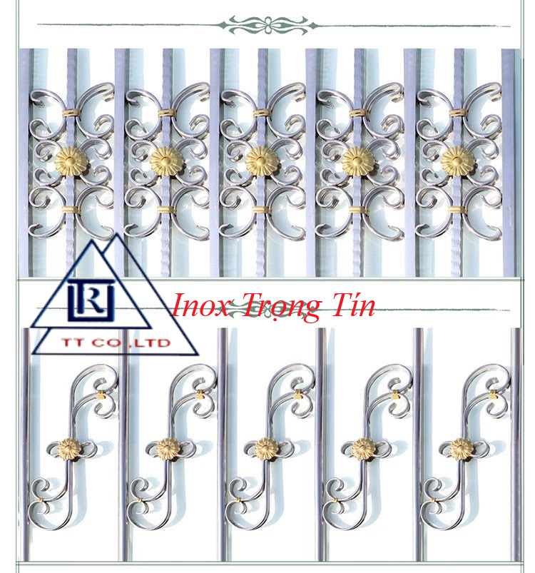 Hoa inox trang trí